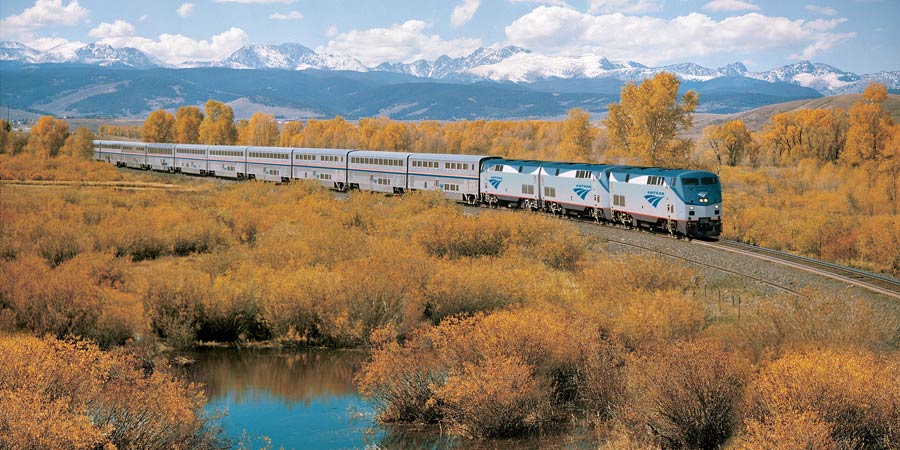 The California Zephyr train